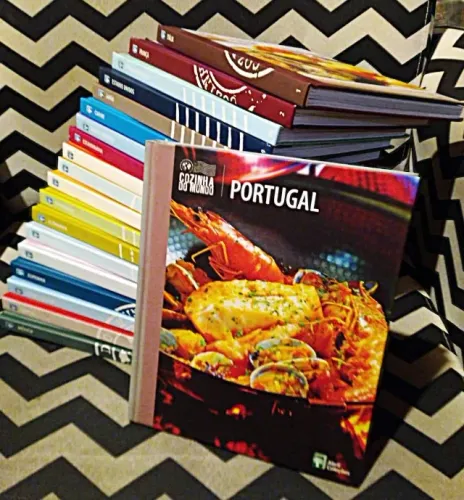 Cozinha Do Mundo Abril Coleção 20 Vol (completa) Receita Intern Itália Portugal FRANÇA EUA