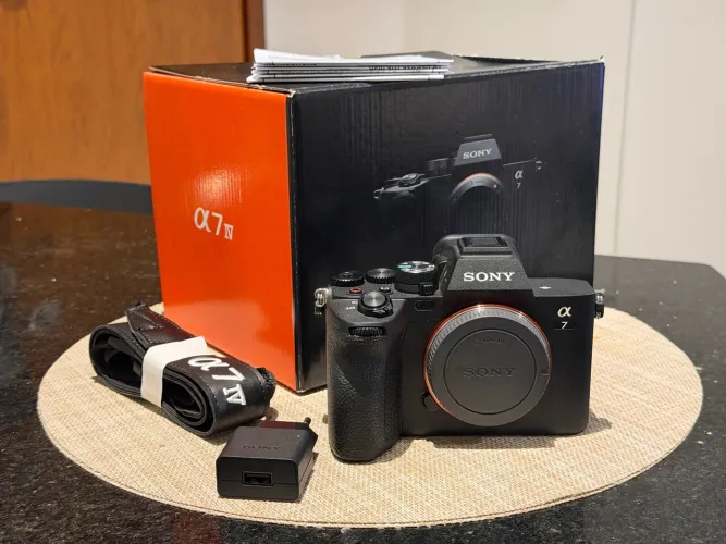 Corpo Sony a7IV - SEMI-NOVA