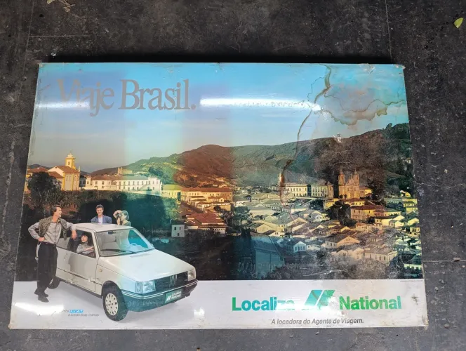 Quadro viaje Brasil localiza