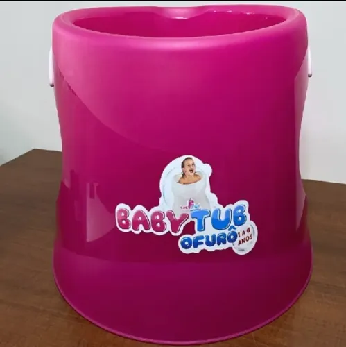 Ofurô Infantil Babytub Rosa