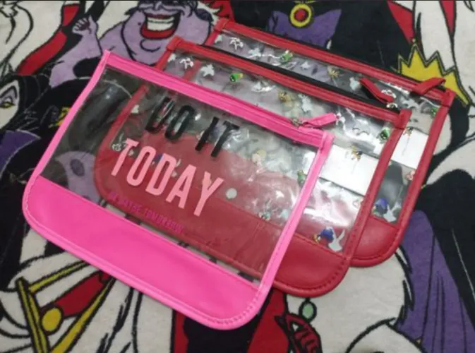 Kit 3 necessaire looney tunes e pink