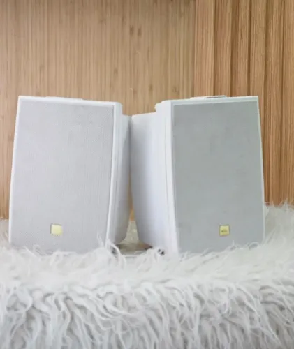 Par Caixa de Som Ambiente JBL C521B Branca 80W 8 Ohms