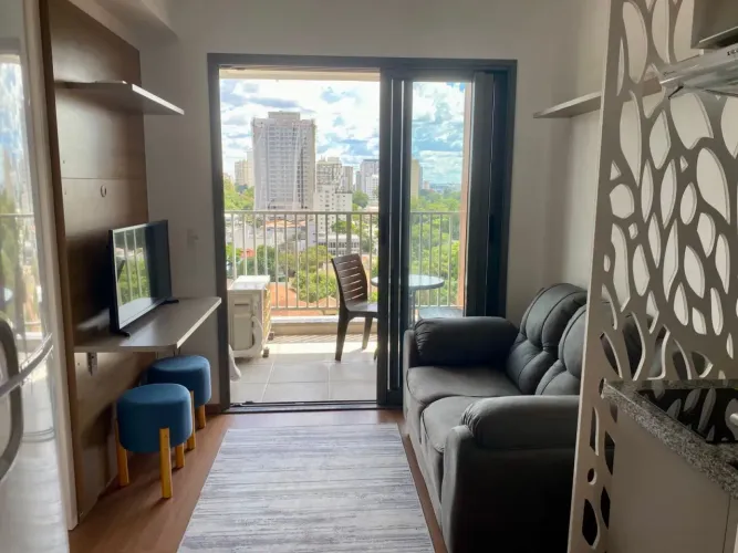 Apartamento Mobiliado com Lazer Completo na Chácara Santo Antônio
