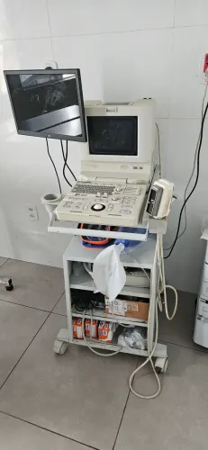 Ultrassom sonoace PICO + impressora + monitor.