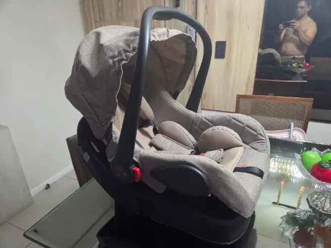 Bebê Conforto Passear 0 A 13kg - Aconchego Cor Marrom-claro