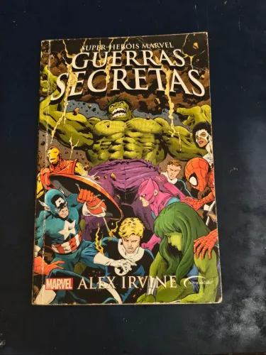 Livro Guerras Secretas Marvel