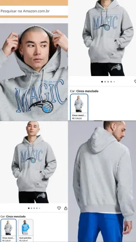 Moletom NBA Orlando Magics importado
