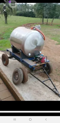 Tanque para pulverizacao