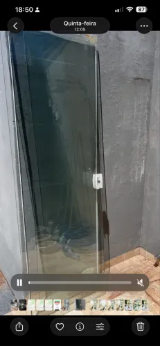 Porta Blindex 2,10 metros de altura 3 folhas 