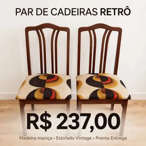 CADEIRAS VINTAGE