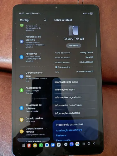 Tablet Galaxy Tab A9