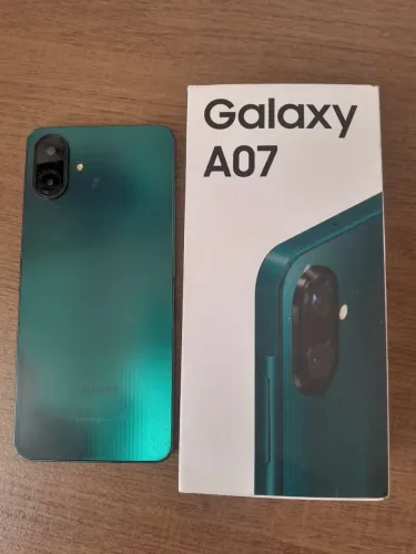 Samsung A07 novo praticamente