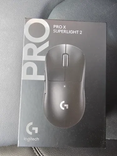 Mouse Gamer Logitech G PRO X SUPERLIGHT 2 PRETO, LACRADO, NOVO!
