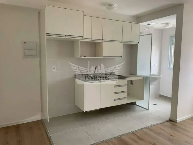 Apartamento com 2 Dormitórios para Locação, 47m² - Centro, Santo André/SP.