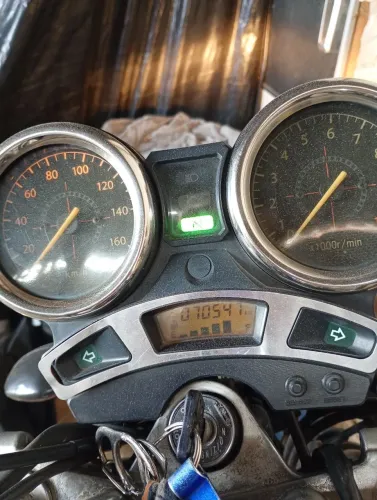 Moto fazer 250 azul