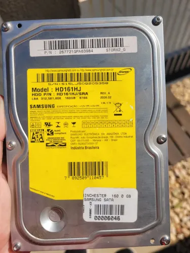 HD sata Samsung 160GB