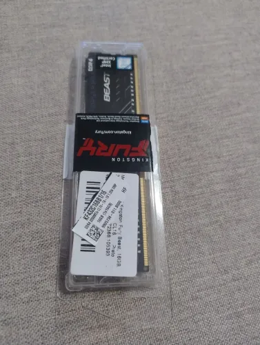 Memória RAM 16Gb - Não usada