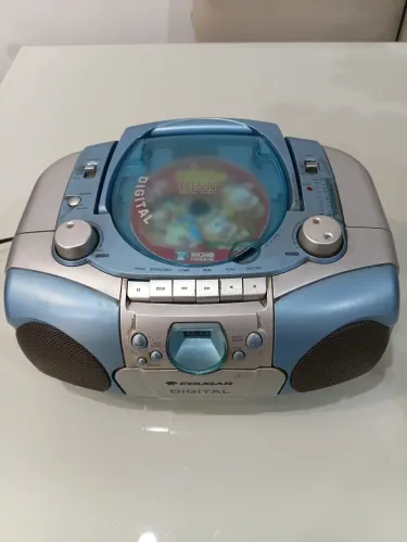 Rádio Portátil Azul