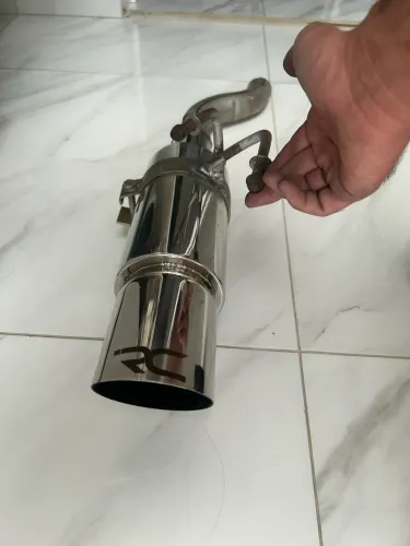 Abafador Inox saída 3,5 polegadas