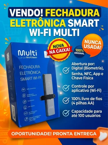 Fechadura eletrônica Smart WI-FI SE242