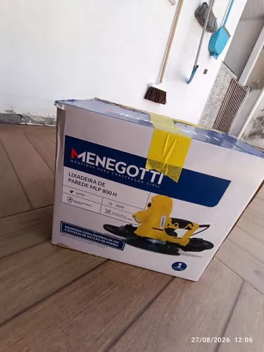 Lixadeira de Parede Menegotti PLP 800 H