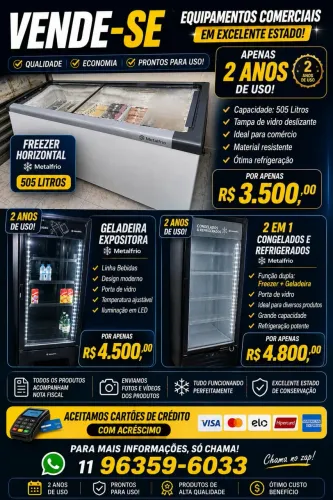 Equipamentos comerciais