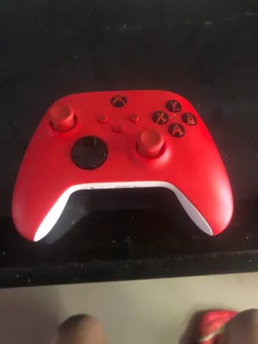 Controle Xbox one Vermelho Semi Novo