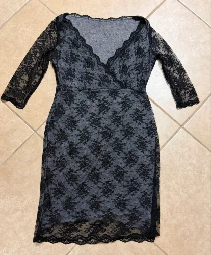 Vestido rendado num 40 em santa cruz do sul
