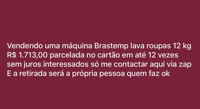 Brastemp máquina de lavar roupa 