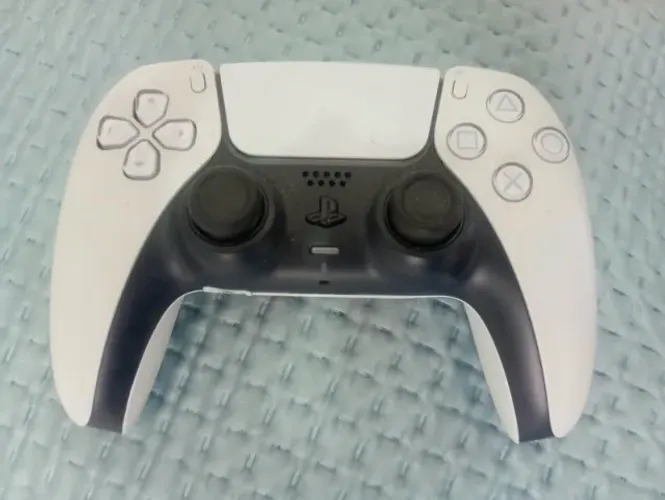 Controle Sem Fio DualSense PS5 Sony Branco (Usado)