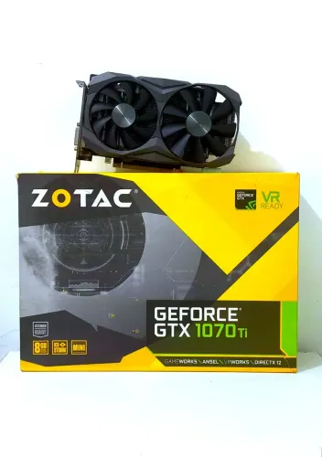 GTX 1070Ti Zotac Mini OC Dualfan 8GB GDDR6 256BITS Menor Preço do OLX