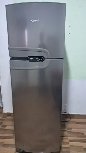 Geladeira Inox Consul Frost Free duplex! Em perfeito funcionamento 277L.(Entrego)