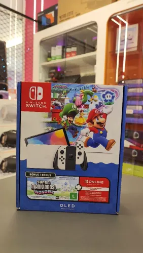 NINTENDO SWITCH OLED BRANCO