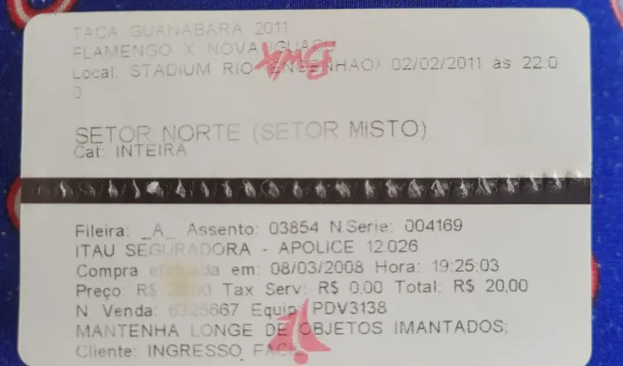 Ingresso estréia Ronaldinho gaúcho flamengo
