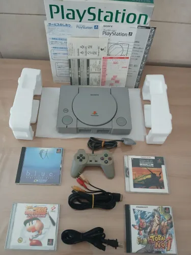 Playstation 1 Fat - CIB - Japonês