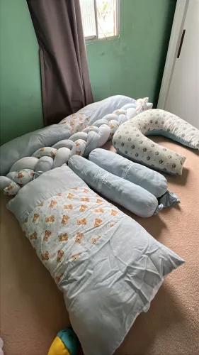 Vendo kit berço + almofada amamentação