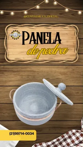Panela de pedra