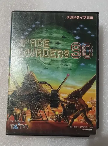 Space Invaders 90 - Sega Mega Drive Japonês