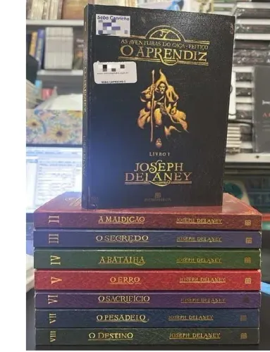 colecao completa as aventuras do caca feitico 6 volumes
