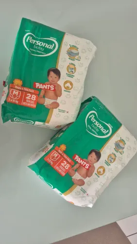 2 pct Fralda Personal Baby Shortinho 