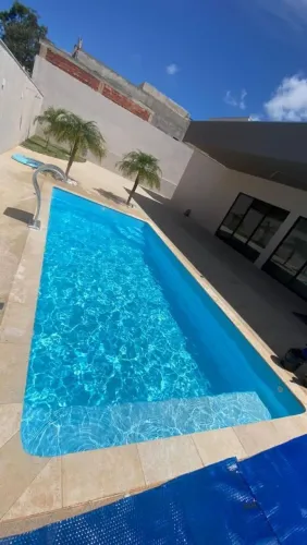Piscina retangular 6 metros