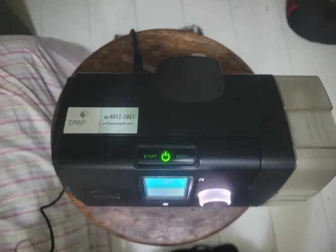 CPAP ResMed AirSense 10 AutoSet - 7.312h de uso - Umidificador - Excelente estado