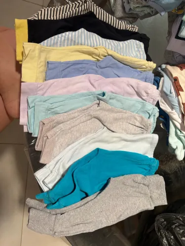 Lote de enxoval neném menino, roupas, almofada amamentação 