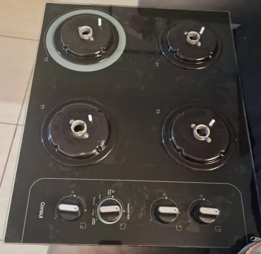 Cooktop 4 bocas Consul vidro ótimo estado