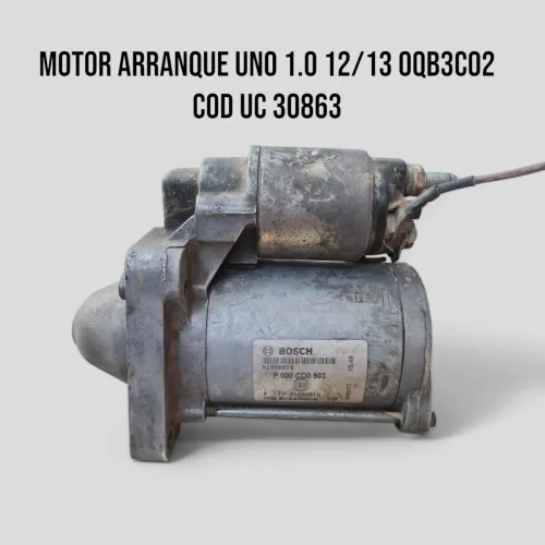 Motor de arranque fiat uno vivace 1.0