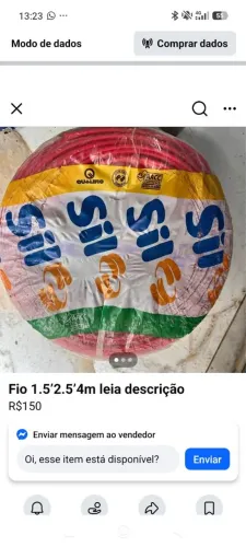Fio 2/5mm e 1/5mm