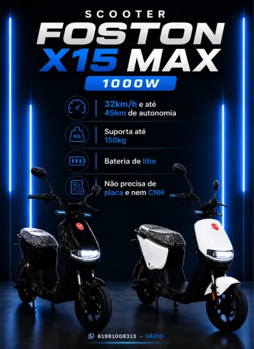 MOTO ELÉTRICA X15