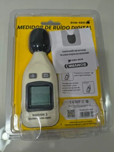 Decibelímetro NOVO - Retirar no centro de Piçarras