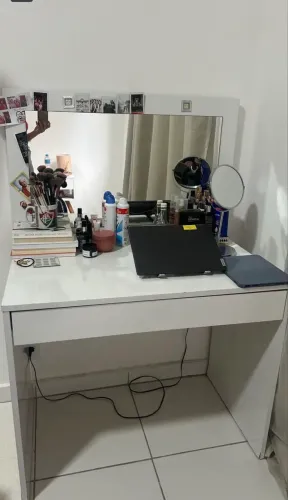 Penteadeira com espelho e spot de led