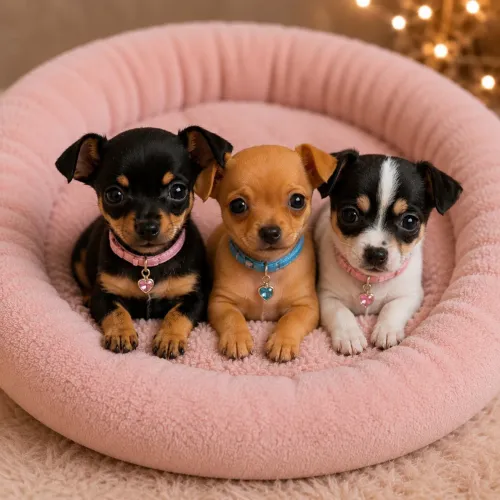 Filhotes de Pinscher 